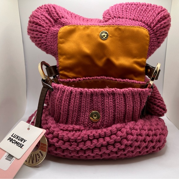 Fendi Wool Knit Chef Bag w/COA - Picture 5 of 13